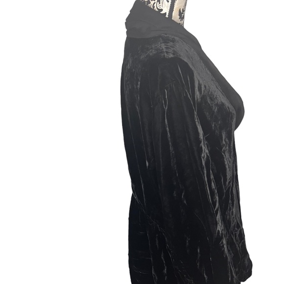 J. Jill Black Suede Blazer XL NWT - Picture 3 of 16